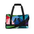 Pattern Breaker Print Pigeon Rat Gym Bag — Pigeon Rats NYC streetwear mascot design