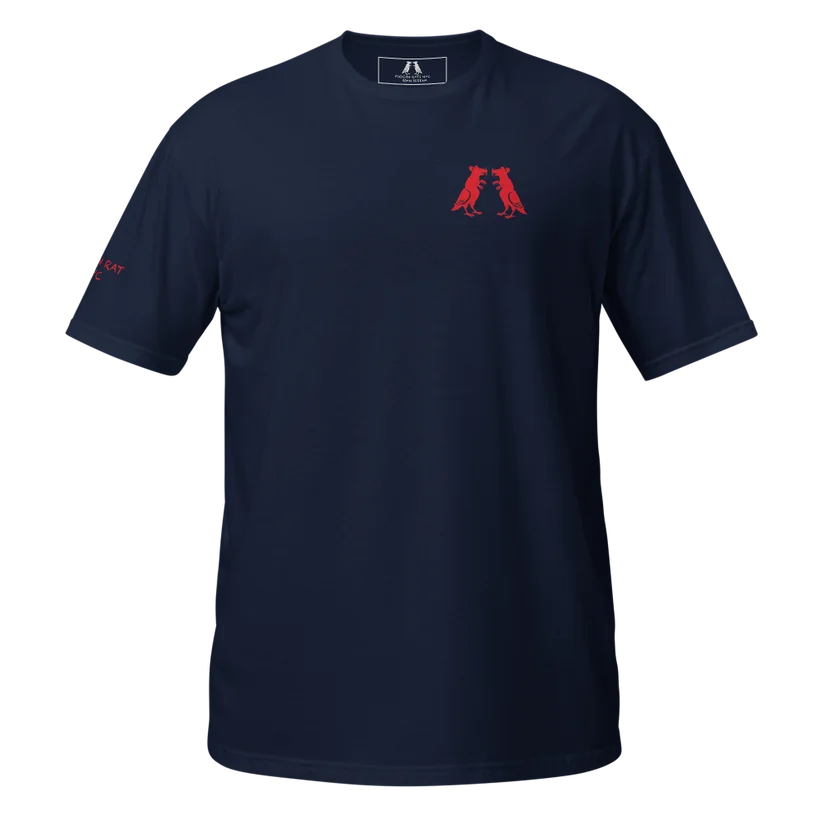 Red Pigeon Rat Twins Short-Sleeve Unisex T-Shirt