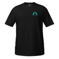Teal Pigeon Rat Unisex Tee — Pigeon Rats NYC streetwear mascot design