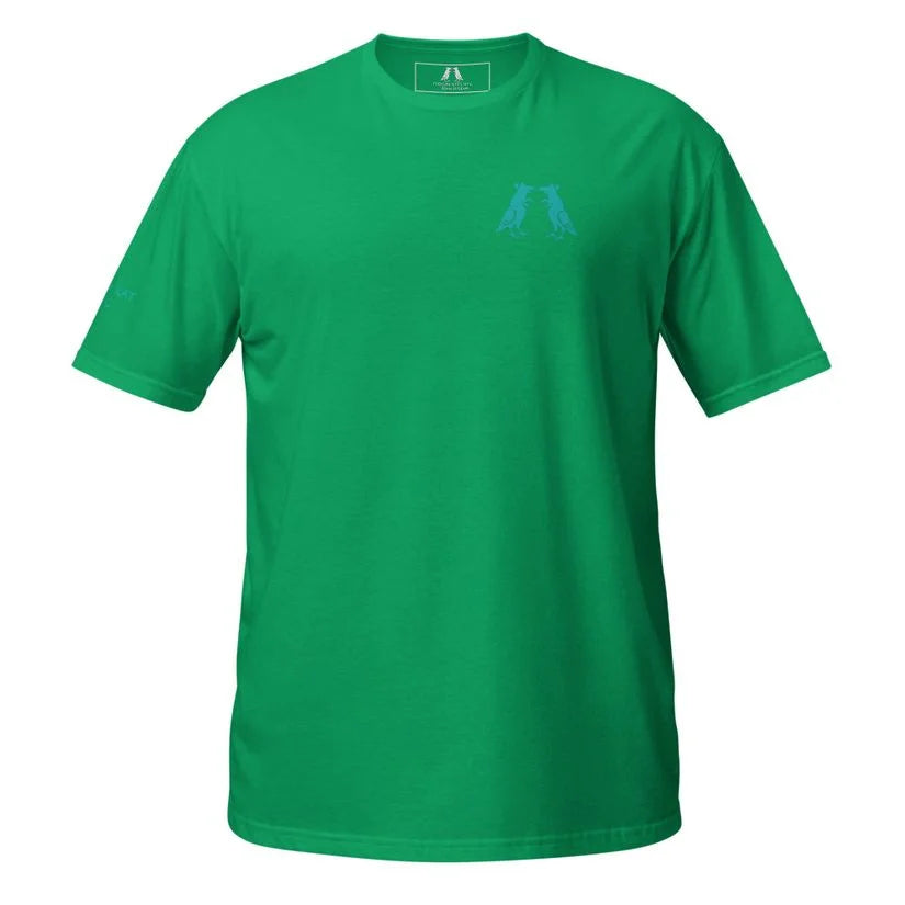 Teal Pigeon Rat Twins Short-Sleeve Unisex T-Shirt