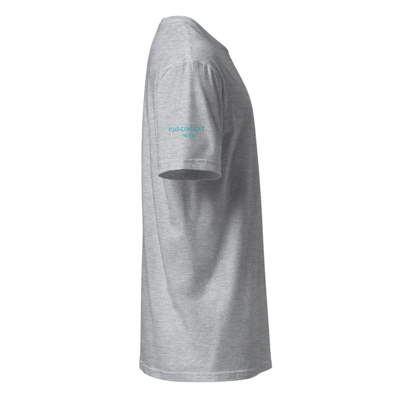 Teal Pigeon Rat Twins Short-Sleeve Unisex T-Shirt
