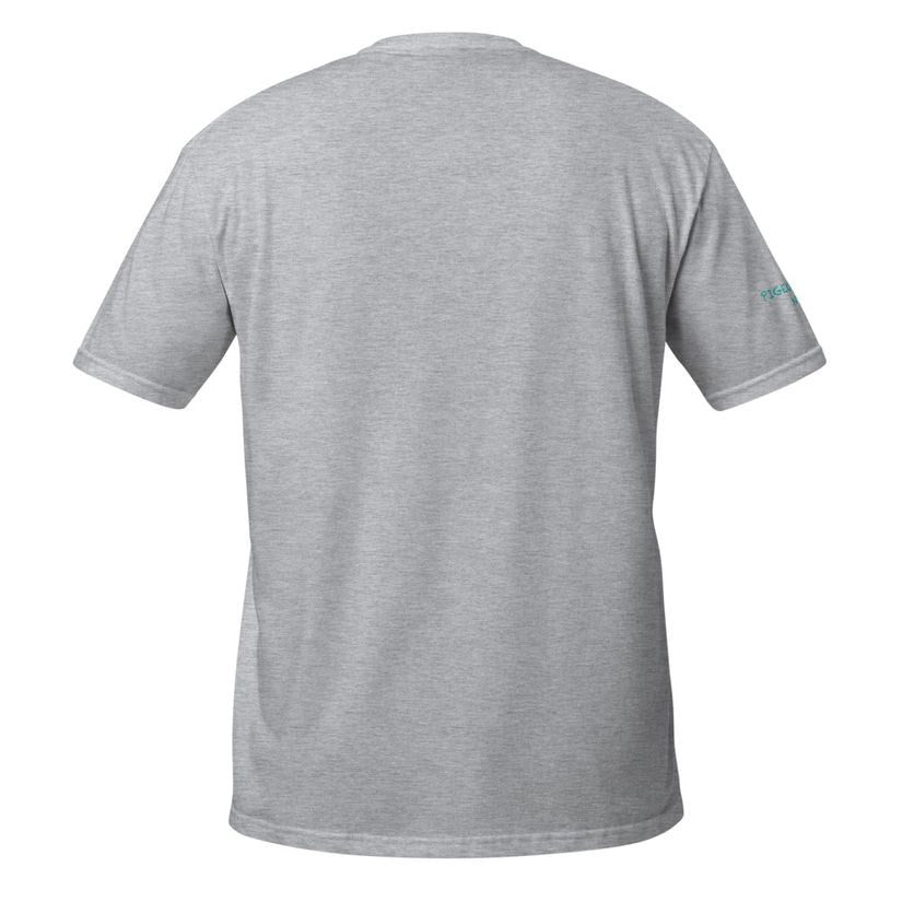 Teal Pigeon Rat Twins Short-Sleeve Unisex T-Shirt