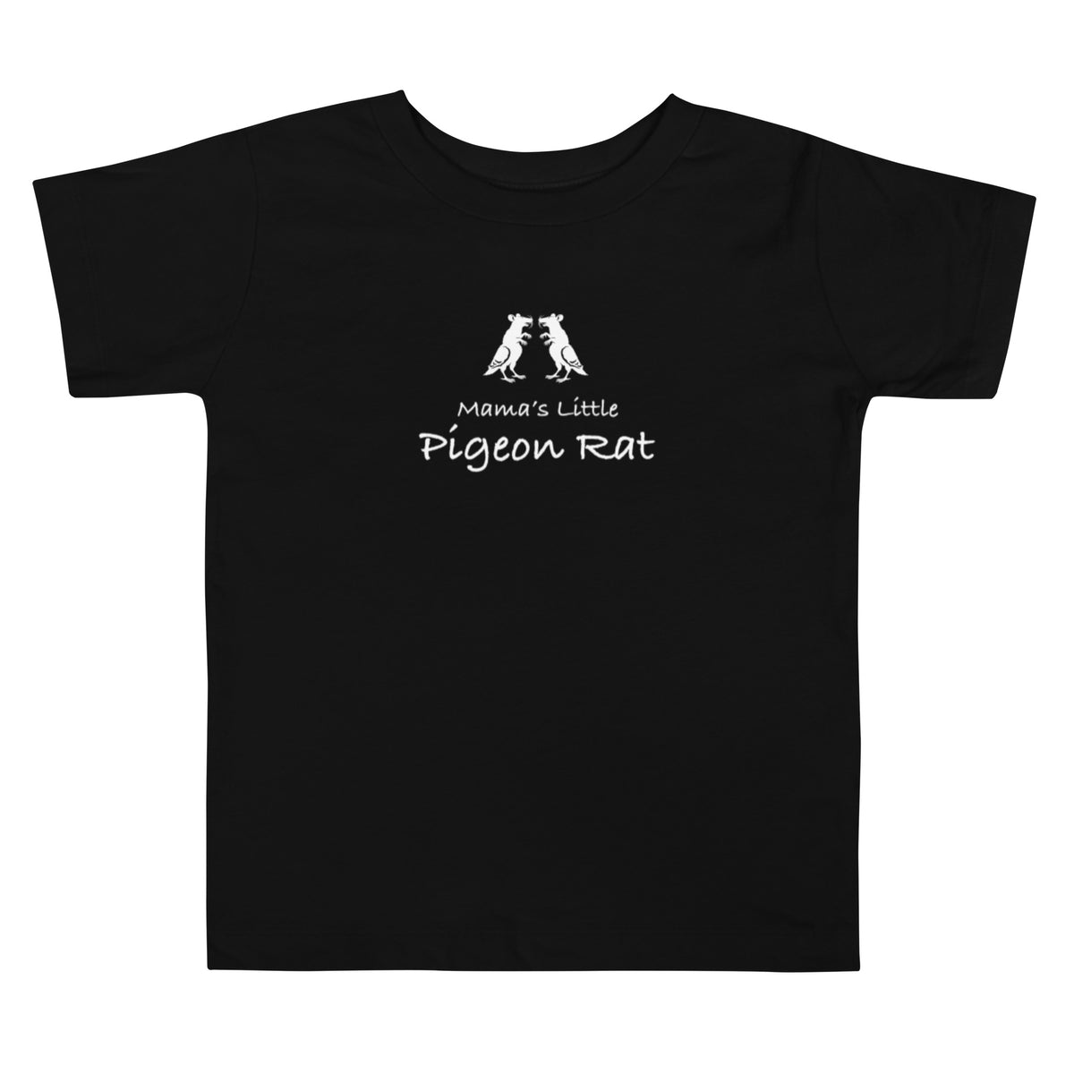 Mama's Little Pigeon Rat Toddler Tee #2  — Pigeon Rats NYC streetwear mascot design