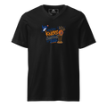 Pigeon Rat Knicks Championship V-Neck Tee — Pigeon Rats NYC streetwear mascot design